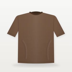 Brown plain oversized drop-shoulder t-shirt – Bulk Cloth Store
