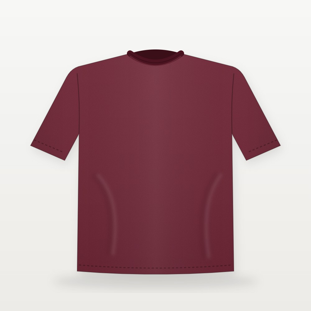 Burgundy plain oversized drop-shoulder t-shirt – Bulk Cloth Store