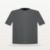 Charcoal Grey plain oversized drop-shoulder t-shirt – Bulk Cloth Store