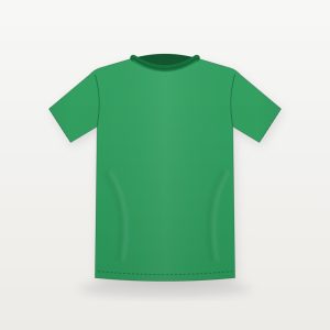 Green plain normal fit t-shirt – Bulk Cloth Store