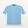 Sky Blue plain oversized drop-shoulder t-shirt – Bulk Cloth Store