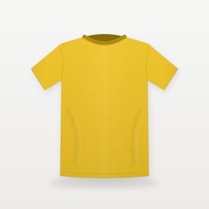 Yellow plain normal fit t-shirt – Bulk Cloth Store