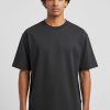 Oversized T-Shirt - French Terry 100% Cotton 240 GSM - model photo
